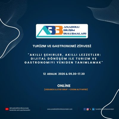 TURİZM VE GASTRONOMİ ZİRVESİ 12-12-2026